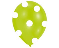 Amscan 27,5Â cm alle rund bedruckt Polka 6Â Latex Luftballons