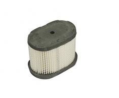 Ratioparts Ovalluftfilter 100 x 63 x 76,4 mm für Briggs & Stratton Rasenmäher Luftfilter Oval, Weiß Blau