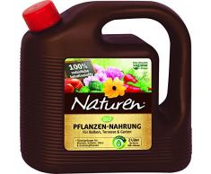 SUBSTRAL Naturen Bio Pflanzen-Nahrung, Rein pflanzlicher, veganer Universal-Flüssigdünger für Zierpflanzen, Obst & -Gemüse im Kübel auf Balkon, Terrasse und Garten, 2 Liter Kanister