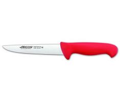 Arcos Serie 2900 - Metzgermesser Steakmesser - Klinge Nitrum Edelstahl 160 mm - HandGriff Polypropylen Farbe Rot