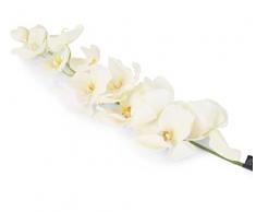 Closer 2 Nature künstliche Blumen Floral Elegance, Phalaenopsis Orchidee, 109 cm, weiß