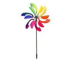 Invento Rainbow Swirl Wetterfahne Design, mehrfarbig