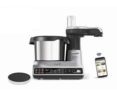 Kenwood CCL450SI kCook Multi Smart Küchenmaschine mit 600+ gratis Rezepte, intelligente Waage, 1500 Watt, Kapazität bis zu 10 Personen