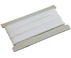 Windhager Raffband für Sonnensegel und Gardinen, Gardinenband, Kräuselband, Faltenband,Vorhangband, Reihband, 4m, 10702, weiß