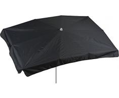 Balkonschirm Sonnenschirm Gartenschirm wasserabweisend 130 x 200 cm in anthrazit Bespannung 100% Polyester wasserabweisend