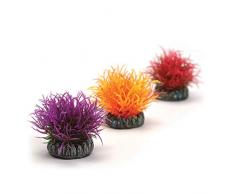 OASE biOrb Gewächsball Set 3 - farbenfrohes Pflanzen 3-er Set zur Dekoration von Aquarien, Zubehör für das Aquarium-Becken, mehrfarbig