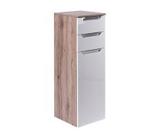 Schildmeyer Highboard, Holzdekor, Wildeiche, 35.5 x 33 x 104.5 cm