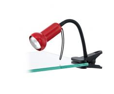 EGLO 81264 Tischleuchte Schwarz, Rot E14 40 W
