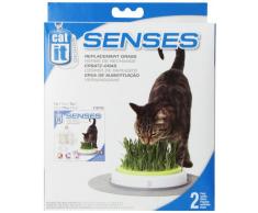 Catit Design Senses - Gras Garten 2er-Pack NachfÃ¼llbeutel