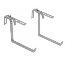 Emsa Blumenkastenhalter für Landhaus Blumenkästen, Tragkraft 25 kg, Weiß, Landhaus, 512752