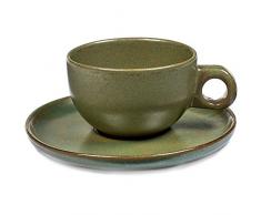 SERAX B5116223A Oberfläche Tasse, Töpferei, grün