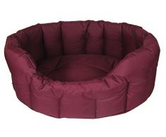 P & L Superior Pet Beds Bett für Haustiere, oval, wasserdicht, strapazierfähig, weich