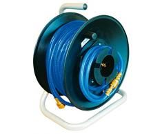 Güde 02879 Schlauchtrommel 20M (Axial anschluss, Druckluft Kupplung, Stecknippel, Verbindungsschlauch)