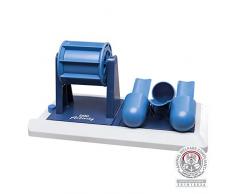 TRIXIE Pokerbox Vario 2 Activity, Strategiespiel, Level 2, Leckerlispender, Standalone oder kombiniert mit Pokerbox 1, weiß mit blau