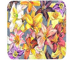 Caroline s Treasures 8892jcmtTag Lilien Küche oder Badteppich, 61 cm von 91,4 cm Multicolor