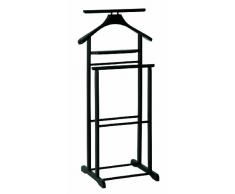 HAKU Möbel 30569 Herrendiener 47 x 36 x 102 cm, schwarz
