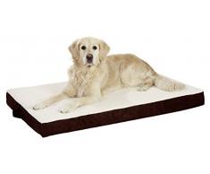 Karlie Orthopädisches Hundebett, rechteckig, 72 x 50 x 10 cm, beige