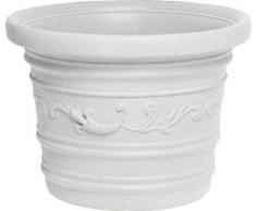 Neu Kunststoff Adriatica NPA011 Vase Prestige, weiß