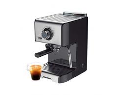 TM Electron TMPCF101 Manuelle Espressokocher mit 15 bar Druck, Edelstahl
