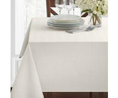 Benson Mills Schwergewicht Tischdecke 60 x 104 Weiß
