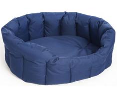 P & L Superior Pet Beds Bett für Haustiere, oval, wasserdicht, strapazierfähig, weich