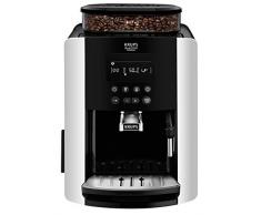 Krups EA8178 Arabica Display Quattro Force Kaffeevollautomat (1450 Watt, Wassertankkapazität: 1,8l, Pumpendruck: 15 Bar, LCD-Display) schwarz/carbon-optik