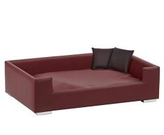 Silvio Design 21915.116 Hundesofa Candy Bordeaux, Bordeaux