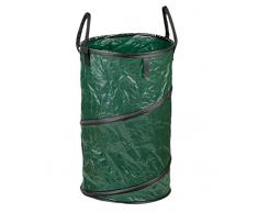 Meister Springsack 160 l - Selbststehend - Witterungsbeständig - Abwaschbar / Stabiler Pop-Up-Sack für Grünabfälle / Abfallsack / Laubsack aus robustem Gewebe / 9960970