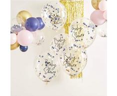 Ginger Ray Gender Reveal Konfetti Baby Shower Luftballons