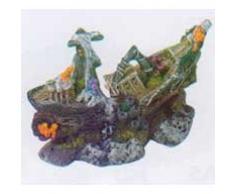 Penn-Plax Hintergrund für Doppelbett, Blau/Schwarz, 19 x 50