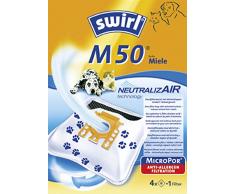 Swirl NeutralizAir M50 Staubsaugerbeutel (fÃ¼r Miele Staubsauger, 4 Beutel, 1 Filter)