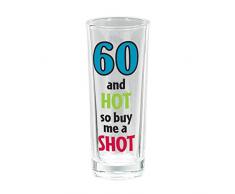 The Party Continuous Birthday Party Schnapsglas 60. Geburtstag (60th Birthday) 3oz mehrfarbig
