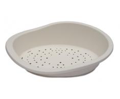 Rosewood 02370 Sonny Classic 80 Hundebett aus Kunststoff, Cremeweiß