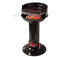 Barbecook Holzkohlegrill Säulengrill Stand-Grill rund 75 cm, schwarz, 41,1x41,1x75,5 cm