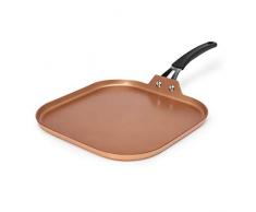 Ecolution Endure Grillpfanne mit Antihaftbeschichtung 11-Inch Griddle kupfer