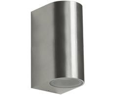 Ranex Smartwares 5000.467 Kimi Wandleuchte – Doppel-LED – Aluminium