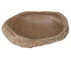 Trixie 76183 Wasser- und Futterschale für Reptilien, 15 × 3,5 × 12 cm