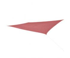 Corasol 160131 Premium Sonnensegel, 6 x 4 m, Rechteck, wasserabweisend, rot