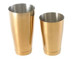 Barfly M37009GD Cocktail Tin, Set (18 oz and 28 oz), Gold