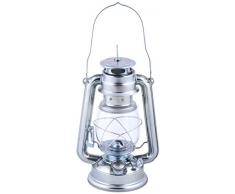 Esschert Design WL64 Windlicht Hurricane, Silber