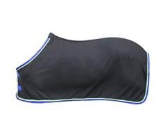 PFIFF Fleecedecke ´Malte´, schwarz 145cm