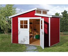 weka Gartenhaus 226 Gr.3, schwedenrot, 21 mm