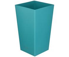 Gardenico Dekotopf In- und Outdoor Blumentopf Elise Matt 15 cm, türkis
