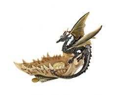 Design Toscano Opferschale Kiefer des Drachen, Maße: 23 x 9 x 16.5 cm 0.5 kg