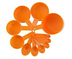 Messlöffel, 11 Stück Orange