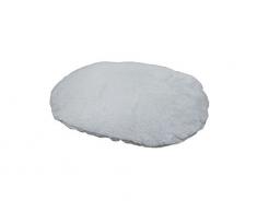Nobby Kissen oval MILA grau L x B: 104 x 69 cm