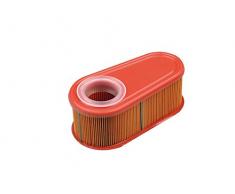 Ratioparts Ovalluftfilter 140 x 70 x 57 mm für Briggs & Stratton Rasenmäher Luftfilter Oval, Orange