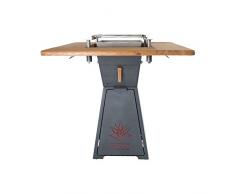 Funco BBQ Grill-Kohle Stehversion Grundausstattung Kohlegrill, Antrazit, 130 x 130 x 110 cm