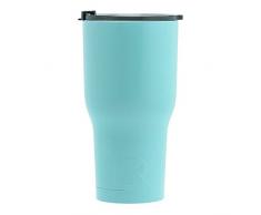 RTIC Travel to Go Trinkglas, 567 ml, 76,2 ml und 101,6 ml 30 oz blaugrün