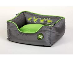 Kiwi Walker Schlafsofa, Memory-Schaum, klein, 45 x 35 x 20 cm, Limettengrün/Grau
